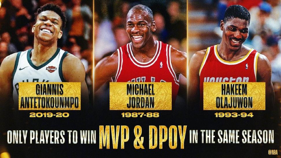 夸张!阿贾八年生涯四次MVP、三个总冠军、两个FMVP、三个DPOY