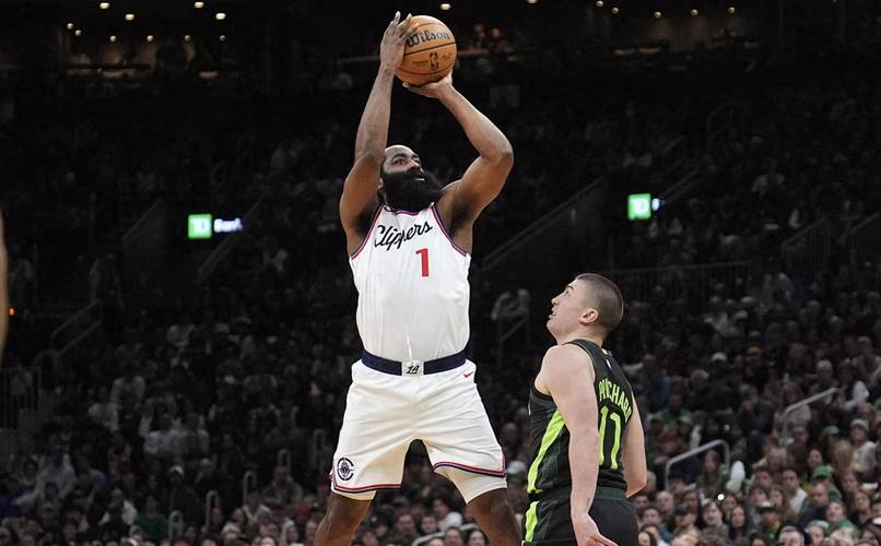 详细阅读:火力全开!哈登三分再中 快船轰出22-6进攻高潮 火力全开!哈登三分再中 快船轰出22-6进攻高潮